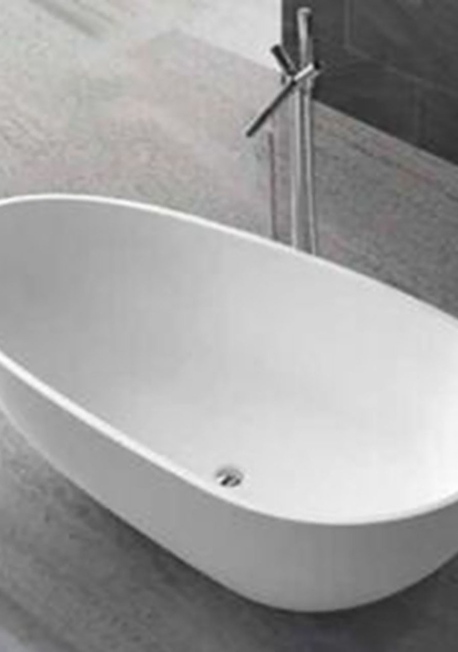 Banheira Egg Aut&oacute;noma,  M1726 Concret Grey Matte - KCER-B001-B